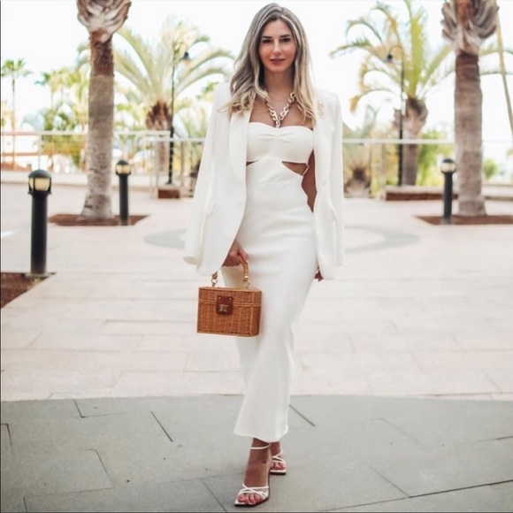 ZARA CUT OUT CHAIN DRESS - Picture 6 of 11